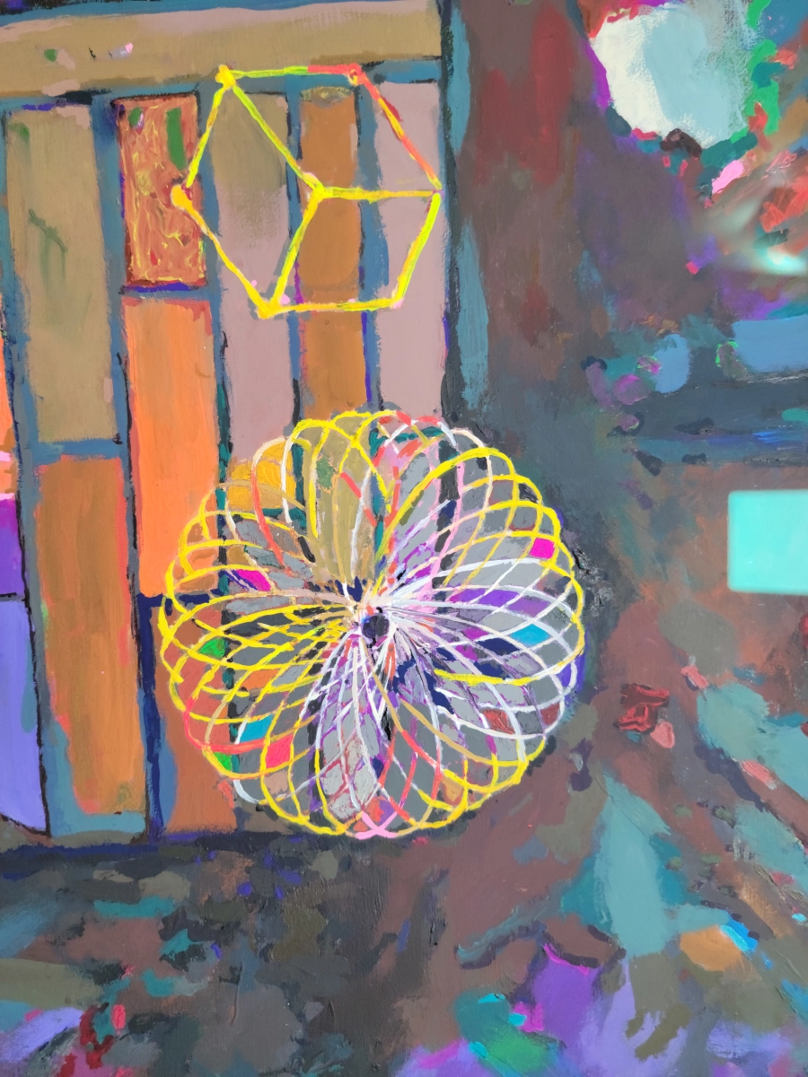 Dance — Gouache on 140 lb cold press paper (22" × 30") painting by Ben Banker, Dance series